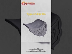 Japão Chapas de telhado de argila simples não vidradas Templo budista Chapas de argila antiga