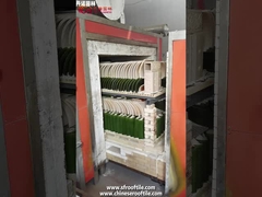 Esculptura feita à mão Telhas de vidro chinesas telhas de telhado de casa materiais de construção verde