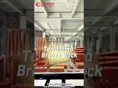 Material de construção Bloco de brisa ventilado para parede Decorativo de terracota tijolo oco