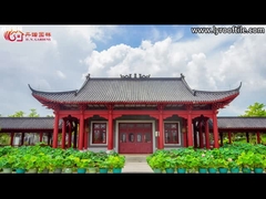 Telhado de azulejo verde japonês telhado de azulejos simples casa de telhado de azulejos antigos escultura feita à mão