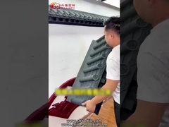 Telhas de plástico tradicionais chinesas leves para parede