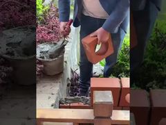 Instalação de tijolos ocos cerâmicos para parede