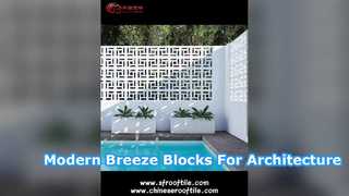 Modern Concrete Screen Blocks for Stunning Architecture