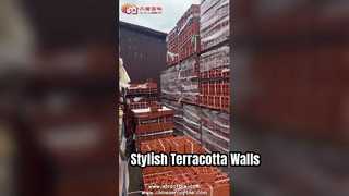 Bloco Breeze de terracota para paredes elegantes