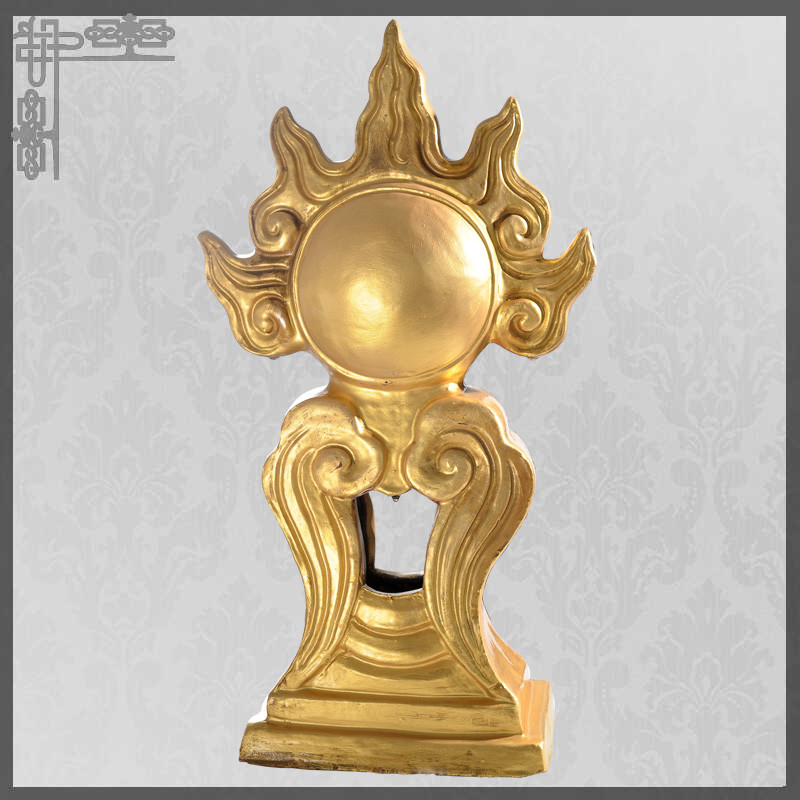 Decoração chinesa Art Collection Customizable Size Color do telhado do Finial do telhado da bola de fogo