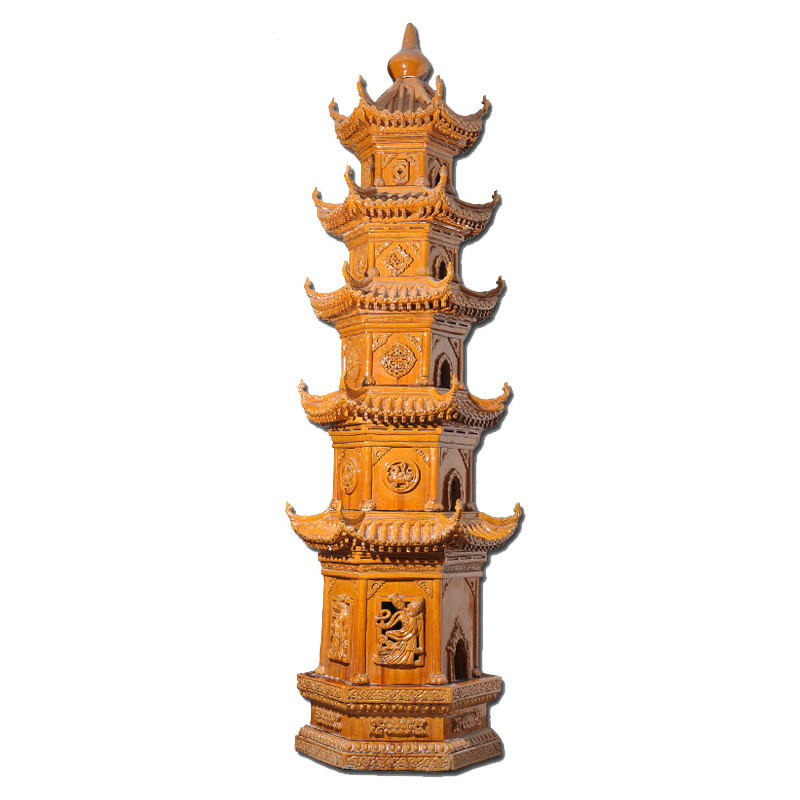 Personalize da decoração chinesa do telhado da cor do tamanho o pagode de cinzeladura enorme