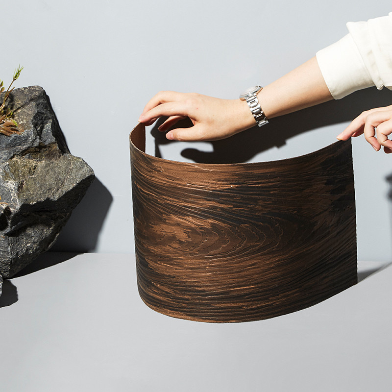 Fora de cerâmico imite a madeira que a parede flexível de superfície telha o material decorativo de construção