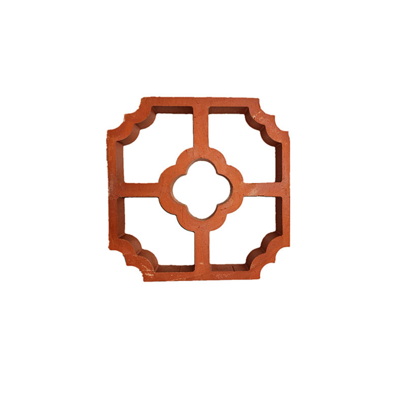 Brisa Geométrica Terracota Parede tijolos de bloco Decoração de painel externo Parede edifício fachada revestimento