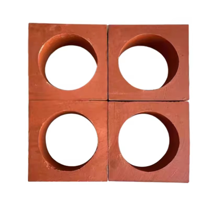 Instalação sem esforço e manutenção mínima Blocos de brisa de terracota para design fácil