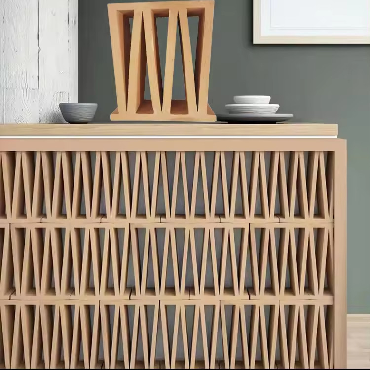 Tela de terracota Decorativa Breeze Bloco Forma tijolos Para Tecto E Parede Design versátil