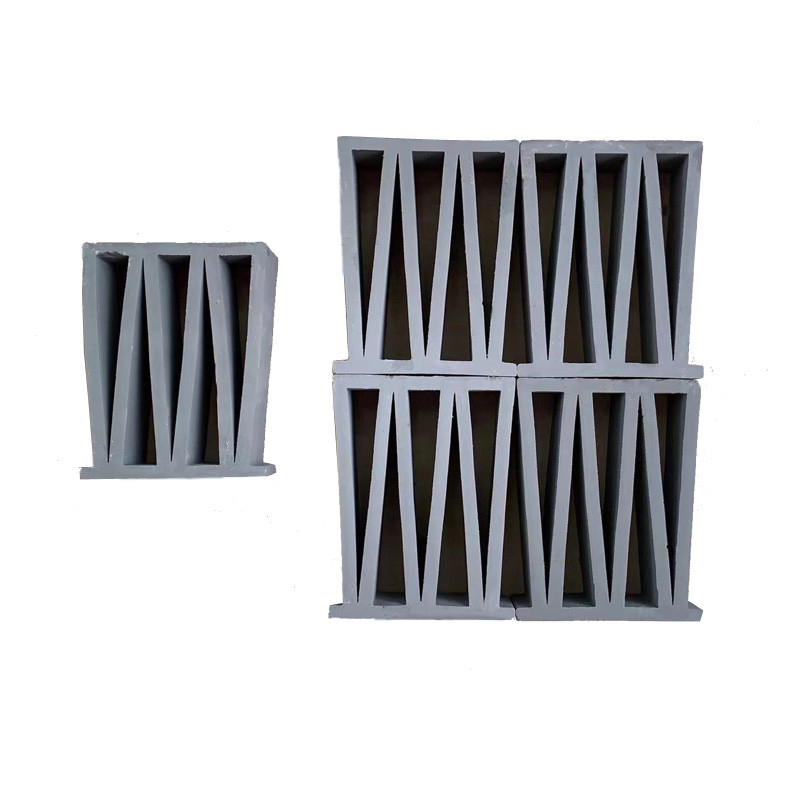 M Padrão de estilo romano Edifício Parede Veneer Breeze Bloco de argila tijolos de terracota ocos telha decorativa de parede