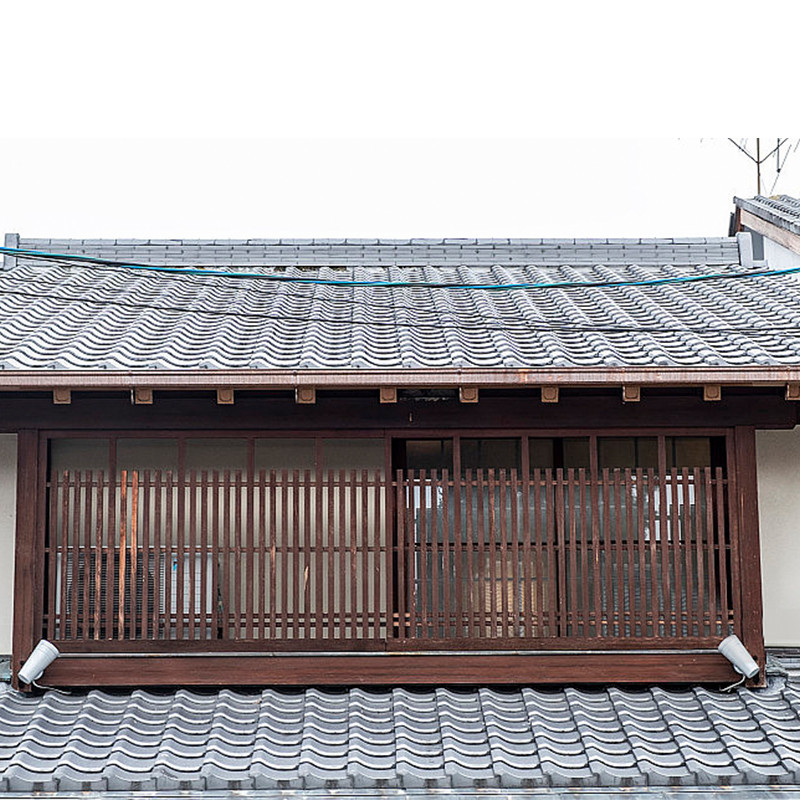 Tecelagem japonesa autêntica Chapas de ardósia Materiais naturais de telhado Cores versáteis realçam a arquitetura tradicional