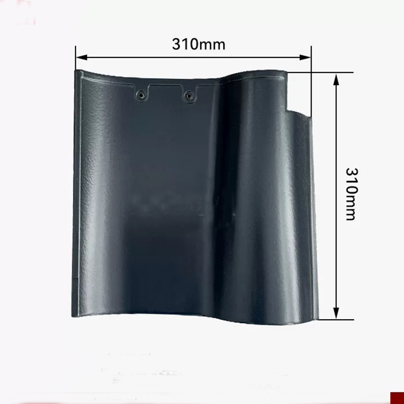 Telhado de telhado em cerâmica espanhola Tons terrosos Material de argila superior Construção sustentável Transforme seu telhado com estilo