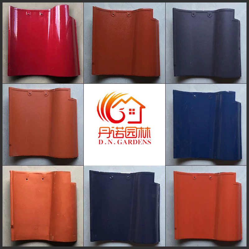 Telhas de telhado espanholas com curva S duráveis, rica paleta de cores, argila de alta qualidade, que melhoram a estrutura do telhado da sua casa