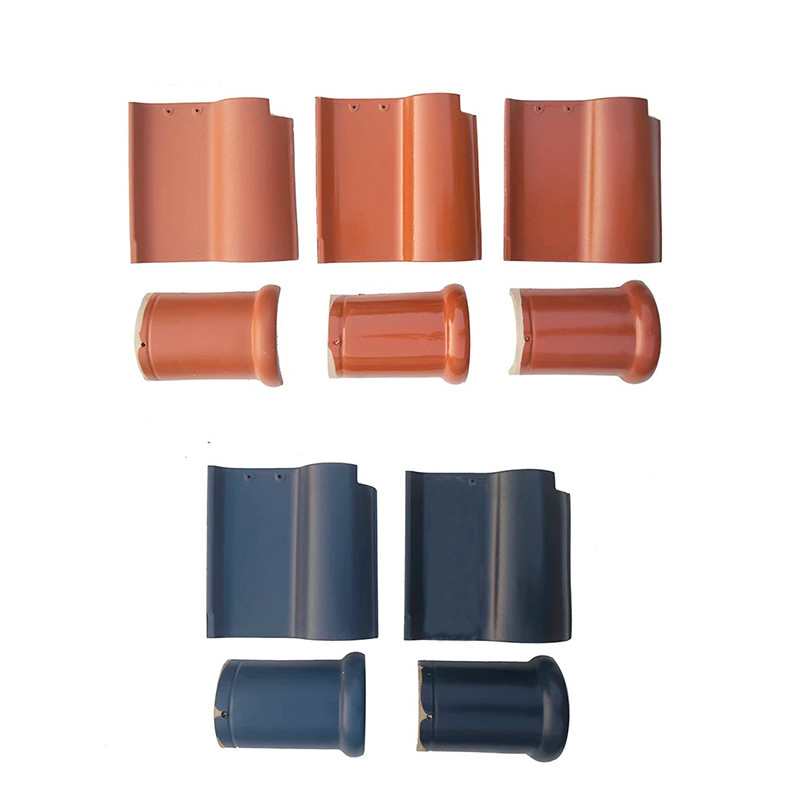 Telhado de telhado de cerâmica espanhola Opções de cores vibrantes 310*310mm Argile Premium Design à prova de intempéries Adicionando força ao seu telhado