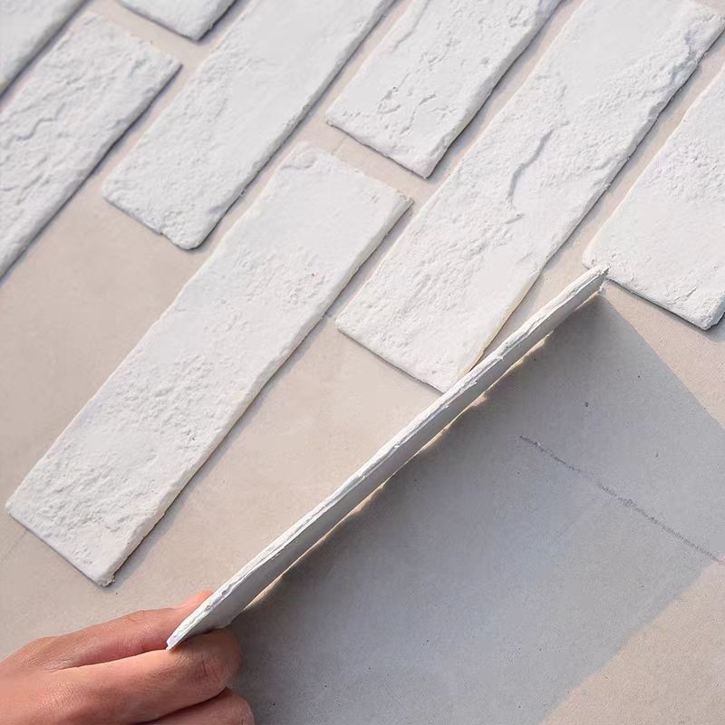 Travertine Look Flexível MCM Pedra Macia Parede Virada Veneer Para Decoração de Parede Exterior Telas de Cerâmica Flexíveis Duráveis