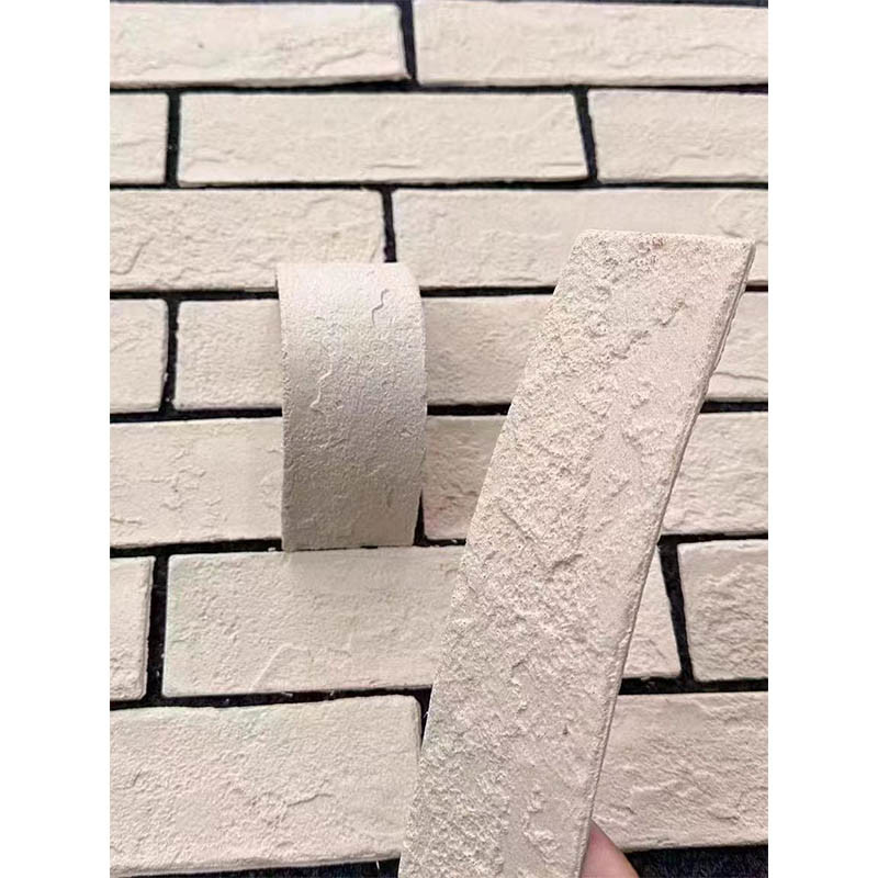 Travertine Look Flexível MCM Pedra Macia Parede Virada Veneer Para Decoração de Parede Exterior Telas de Cerâmica Flexíveis Duráveis