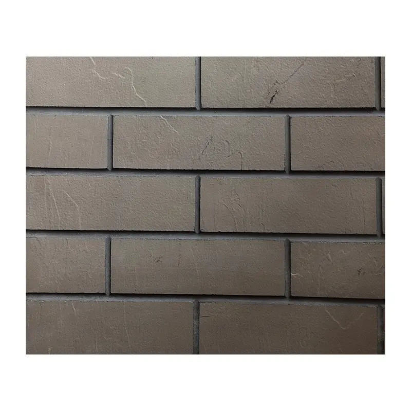 Instalação Rápida Brick Veneer MCM Antique Red Facing Brick Hotel Decorative Parede Exterior Flexível Combinado Cerâmica Tile