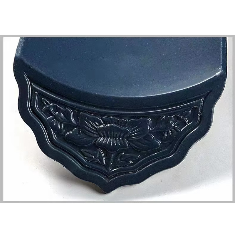 Decoração ornamentada de telhados de templos chineses Corantes vibrantes Sítios culturais