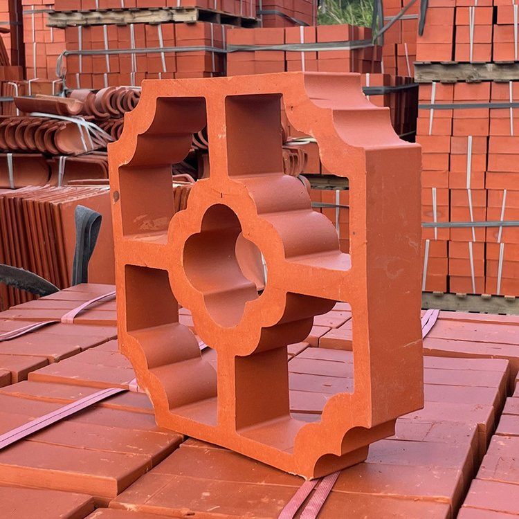 Flor do Sol Exterior Interior Terracota Parede Blocos de brisa Painel de jardim fachada tijolo