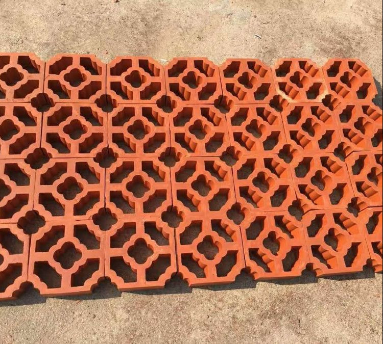 Flor do Sol Exterior Interior Terracota Parede Blocos de brisa Painel de jardim fachada tijolo
