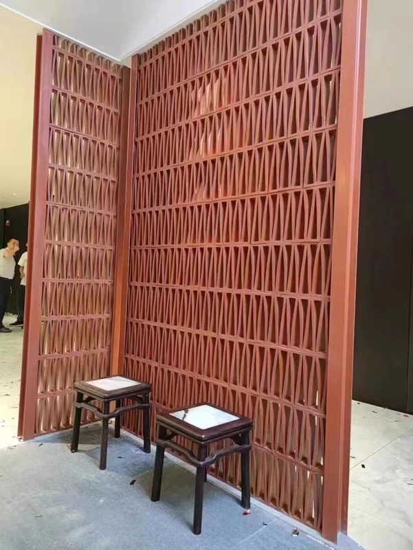 Blocos de Brisa Vermelha de Terracota - A Solução Última para o Escondimento e o Muralhamento de tijolos de argila