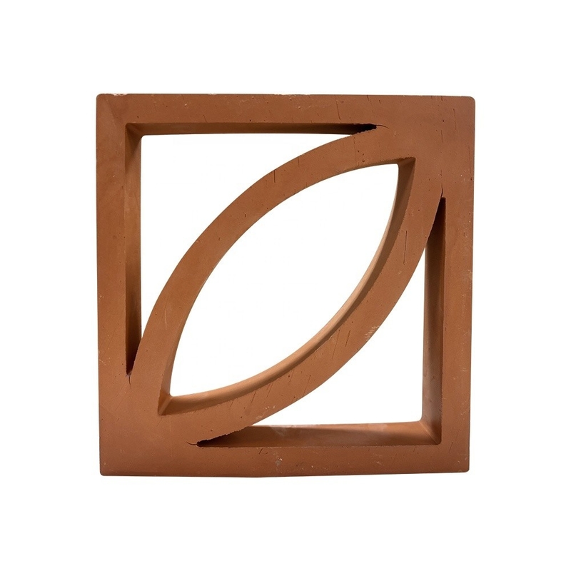 Isolamento térmico de 800 graus centígrados Fogo vermelho tijolos de revestimento de argila para design de parede exterior clássico Estilo de design clássico