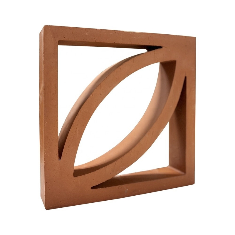 Isolamento térmico de 800 graus centígrados Fogo vermelho tijolos de revestimento de argila para design de parede exterior clássico Estilo de design clássico