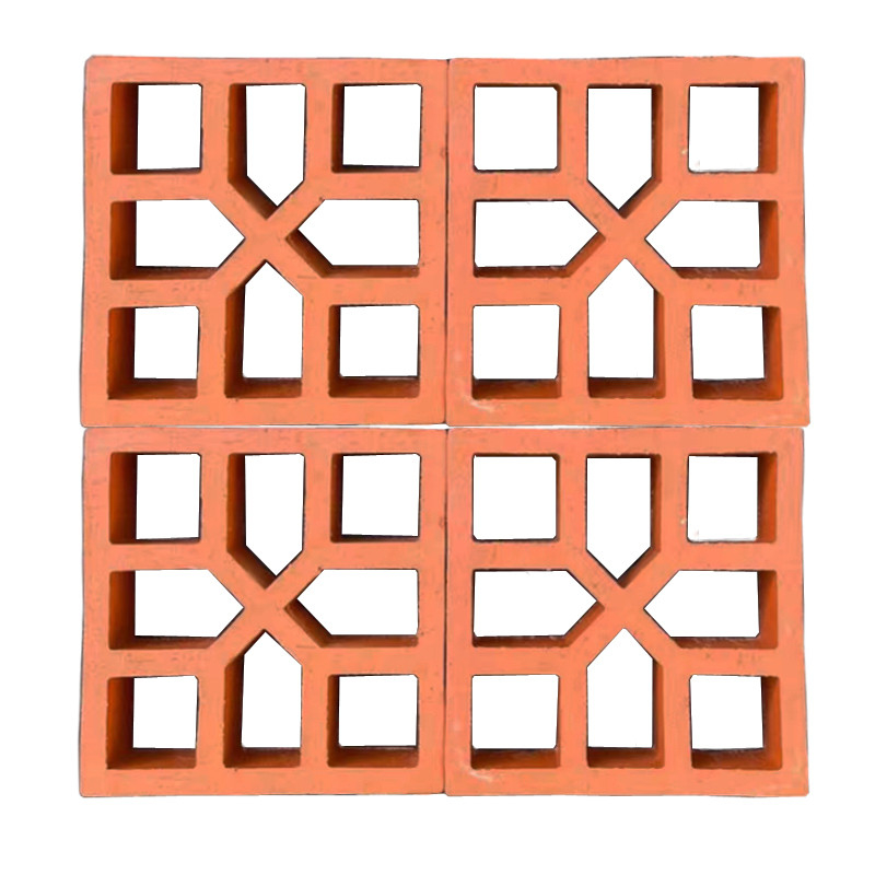 250*250*70mm Tamanho comum Decorativo Bloco de tijolo de parede de brisa Concreto com 7% de absorção