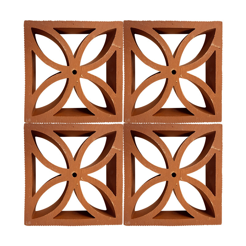 Classical Decorativo Hull tijolo jardim cercas Bloco de brisa com design intrincado