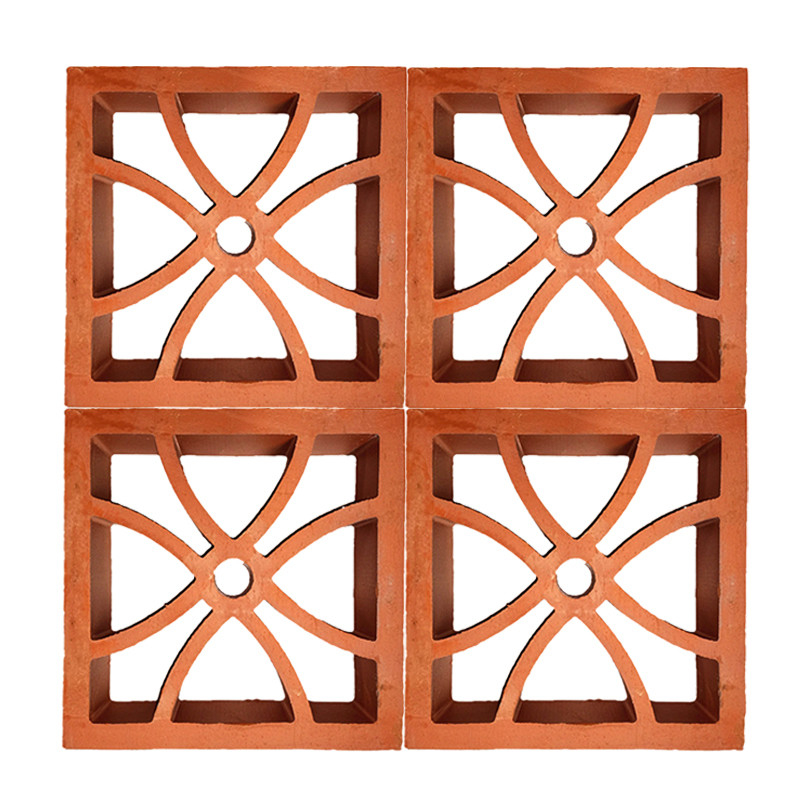 Classical Decorativo Hull tijolo jardim cercas Bloco de brisa com design intrincado