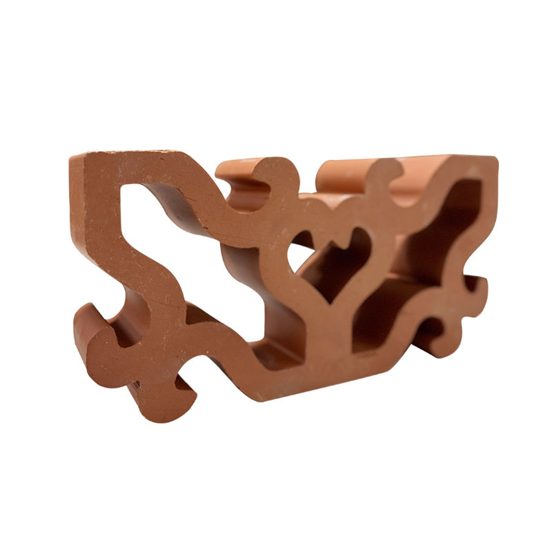 Argila de Construção Tijolo Vermelho Bloco Breeze Decorativo Tijolos Perfurados Divisória de Parede