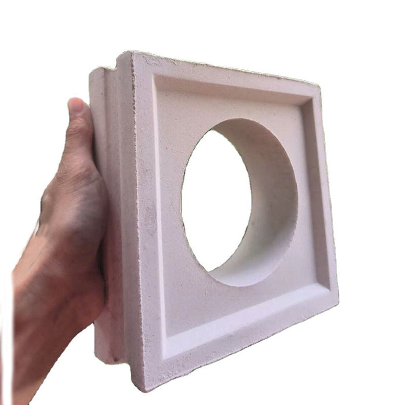 Componente de cimento tijolo Forma quadrada tela fundo quadro de parede tela 3D oculto Design sem costura Instalação rápida Decoração