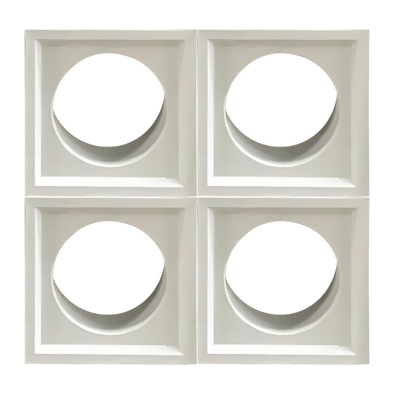 Bloco de Concreto Resistente ao Sal para Áreas Costeiras Blocos de Parede de Ventilação Anticorrosão Decoração Bloco Vazado