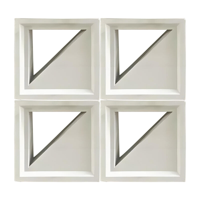 Bloco de tela de concreto totalmente personalizável Design sob medida para arquitetos Tijolo de parede de ventilação vazada