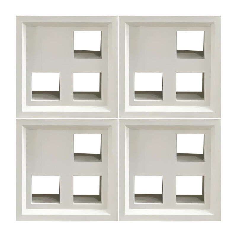 Blocos de cimento para decoração de parede