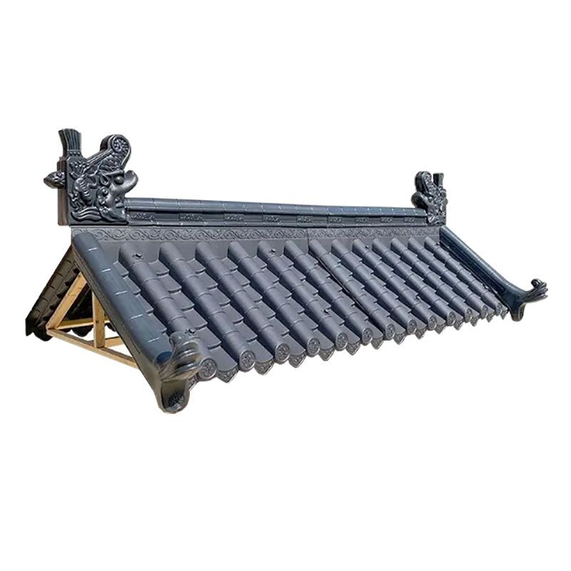 Chinese Plastic Roof Tiles PP Double Sided House Home Wall Decorative Material Roofing Fence