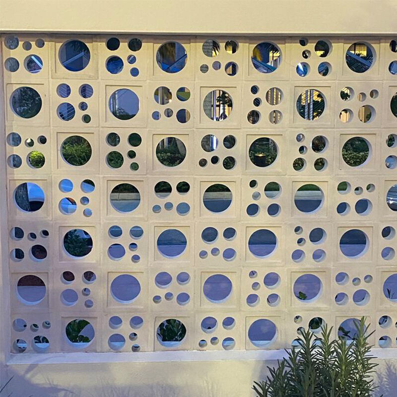 Bloco de tela de concreto Cimento Retalho oco tijolos Bloco de vento Paredes interiores e exteriores Revestimento de parede