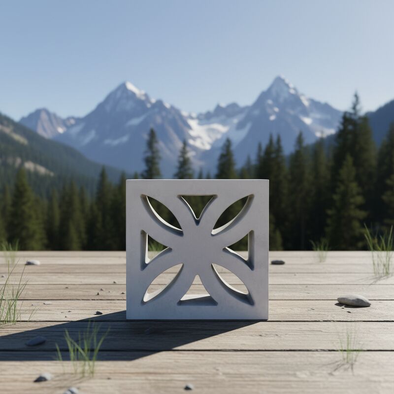 Unidades de blocos de tela decorativa tijolos de rede ocos de cimento para paredes interiores / divisórias interiores e muros de acento