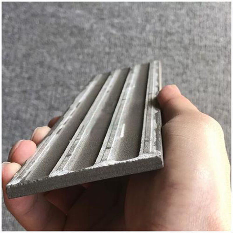 Parede de tijolo de fachada cinza de tijolo fino azulejos decorativos duráveis revestimento de parede exterior e interior para fachadas de edifícios modernos e tradicionais