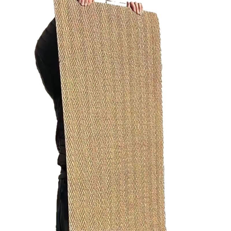 Painel de Parede Flexível de Porcelana Macia 3D MCM com Textura de Espinha de Peixe Tecida para Decoração de Parede Interior