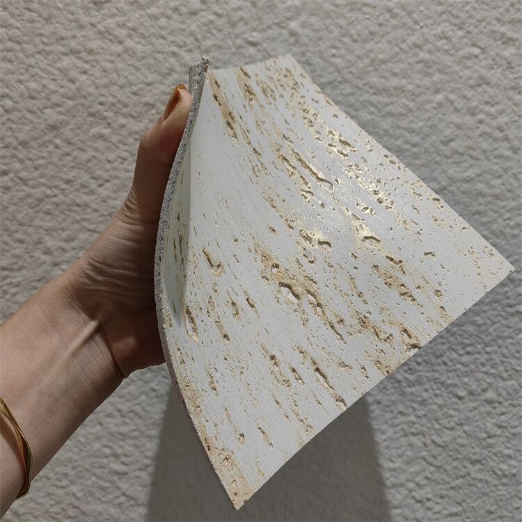 Revestimento de Parede em Argila Flexível e Macia de Travertino à Prova de Fogo, Revestimento de Parede MCM, Fachada Exterior, Ladrilhos de Tijolo Clinker para Hotel
