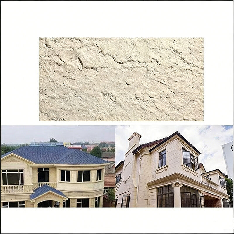 Folha de parede macia flexível Material sólido artificial Efeito de pedra Durável Fácil de instalar para o projeto de parede Edifício Villa Hotel