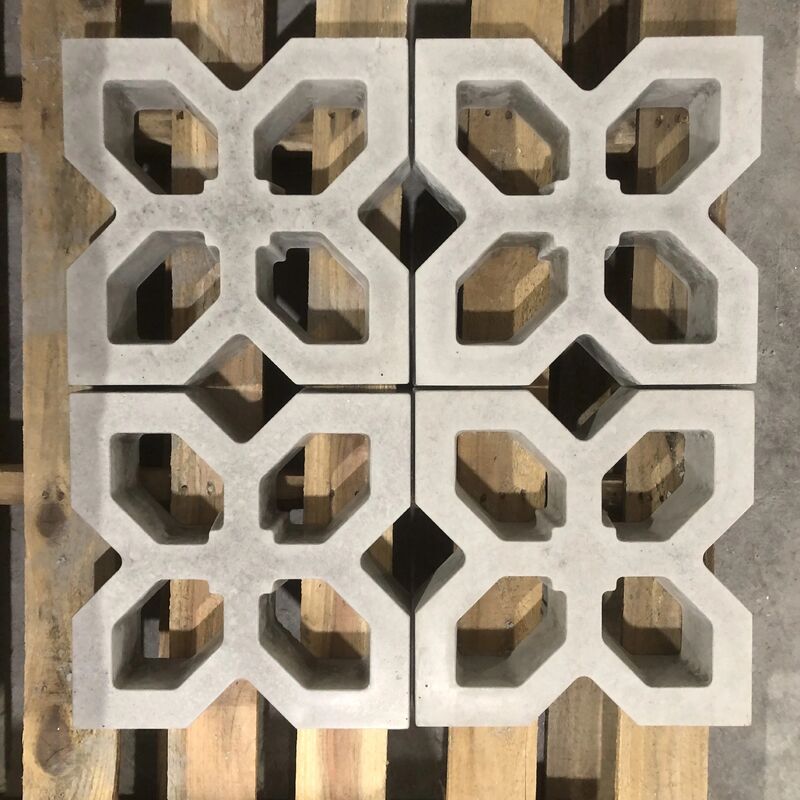 Tijolo Oco de Cimento Personalizado Bloco de Concreto para Ventilação Decoração de Parede Interna e Externa