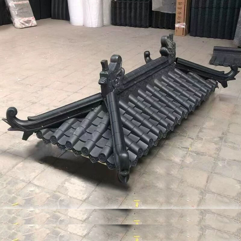Chapa de telhado de plástico PP chapa de telhado de resina sintética resistente ao calor Chapas de telhado à prova d'água para casa Villa Gazebo