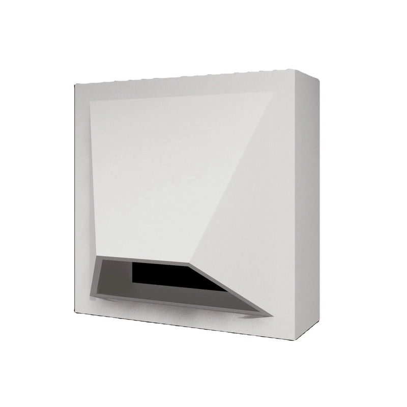 Minimalista Quadrado Cutout Concreto Breeze Bloco de Cimento Componente tijolo para Hotel Villa Design de divisória de jardim