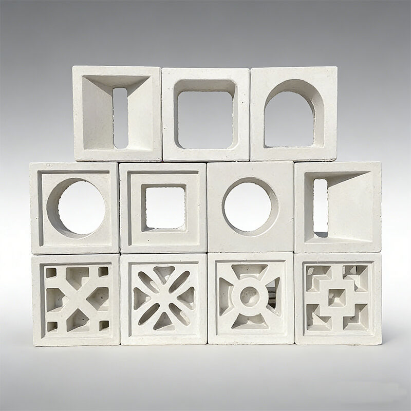 Blocos de vento de cimento moderno Blocos de vento de ventilação de parede de concreto para decoração de paisagens ao ar livre Flexível para todos os projetos