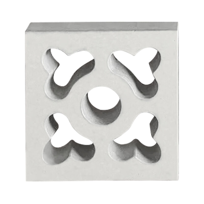 A tela decorativa de concreto da parede do bloco da brisa quadrada dobro bloqueia o tijolo oco do cimento para a paisagem da mobília