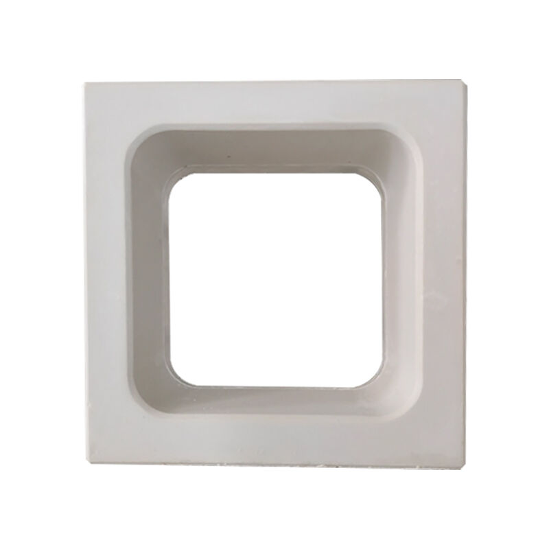 Blocos de Cimento Geométricos Vazados para Ventilação, Padrão Decorativo, Blocos de Tela Brancos para Jardim Interno e Divisória de Pátio