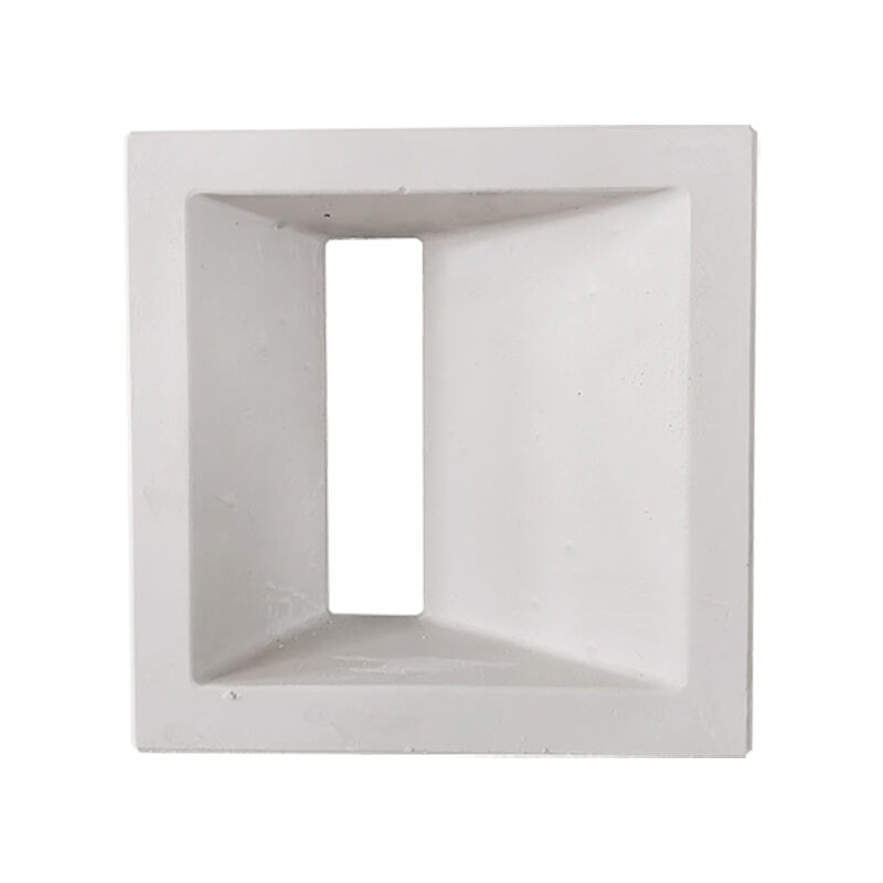 Blocos de Cimento Geométricos Vazados para Ventilação, Padrão Decorativo, Blocos de Tela Brancos para Jardim Interno e Divisória de Pátio